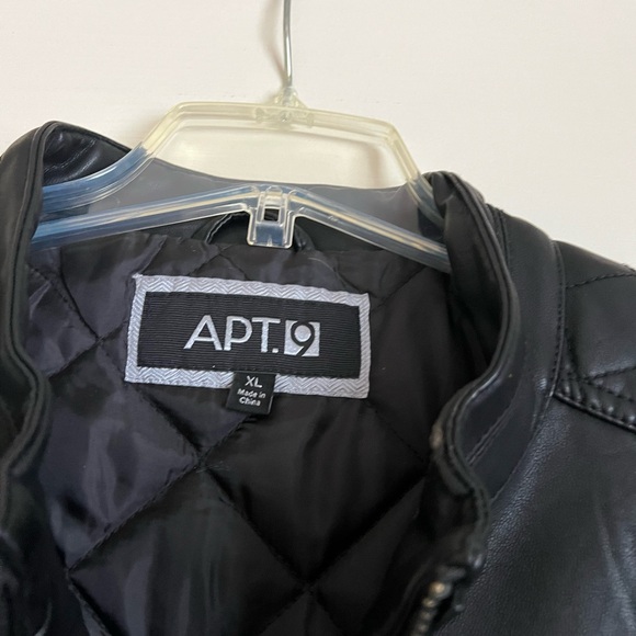 Mens pleather Jacket new with tags size XL - Picture 2 of 8